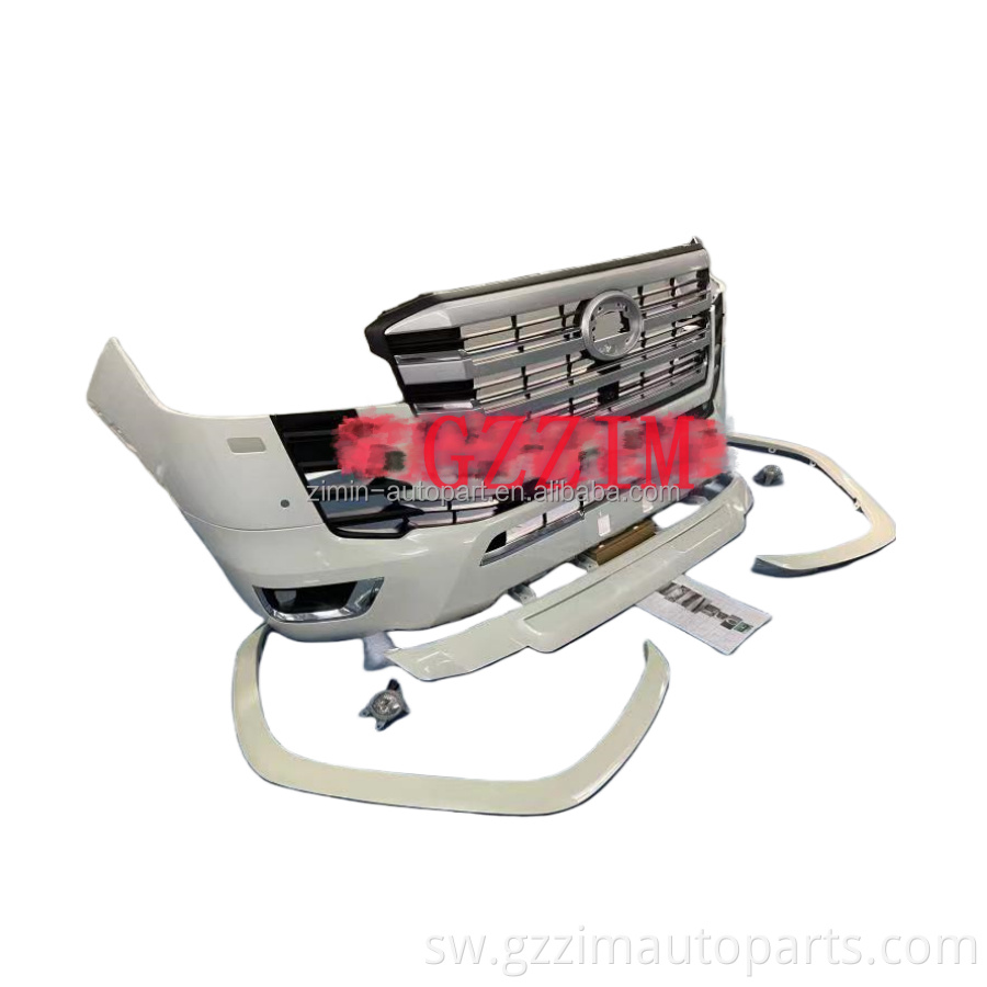 Mbele mpya ya kuwasili na nyuma ya kuboresha mwili wa zamani ili sehemu mpya za kuboresha zinazofaa kwa Land Cruiser LC300